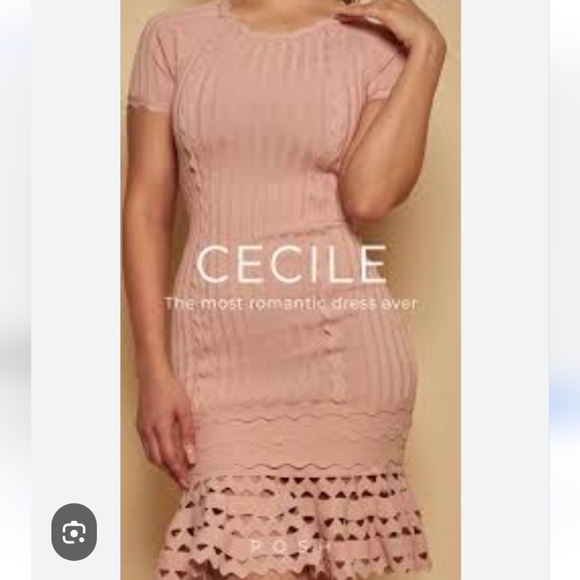 Posh Dresses & Skirts - Posh MIA Pink knit dress